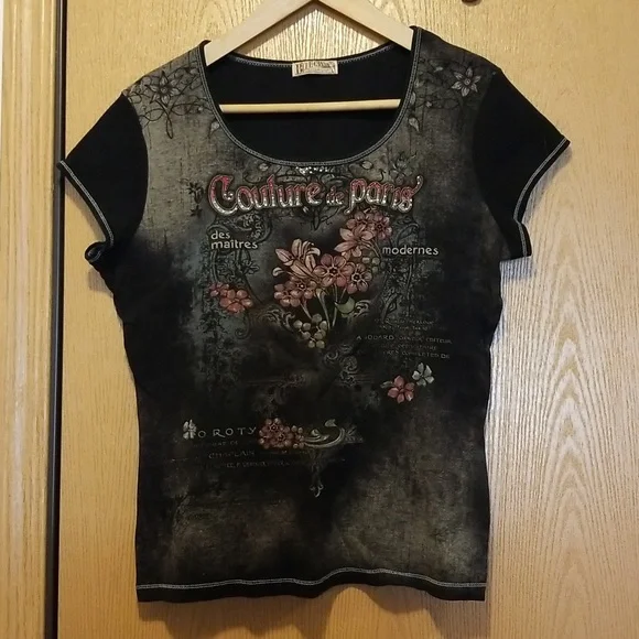 BLUE CANYON Couture de Paris black size Large - Picture 1 of 4